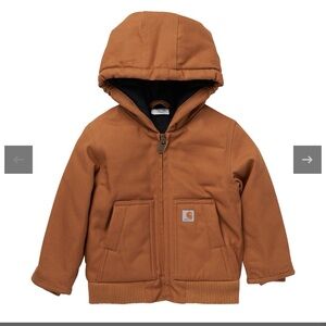 Carhartt Tan Hooded Jacket